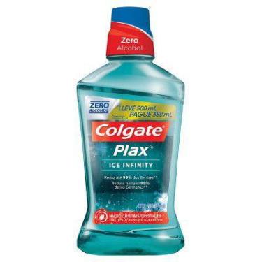 Imagem de Enxaguante Bucal Antisséptico Colgate Plax Ice Inf Men 500mL, 500ml