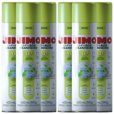 Imagem de Jimo Limpa Box Banheiro Brilho Limpeza Perfeita 400ml 6un
