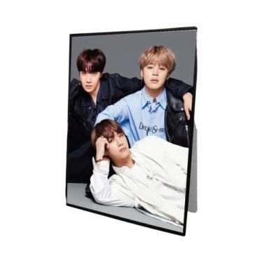 Imagem de Adesivo De Parede Impermeável Autoadesivo Dos Bangtan Boys Para Decora