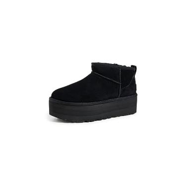 Imagem de UGG Bota feminina clássica com plataforma ultra mini, Preto, 5