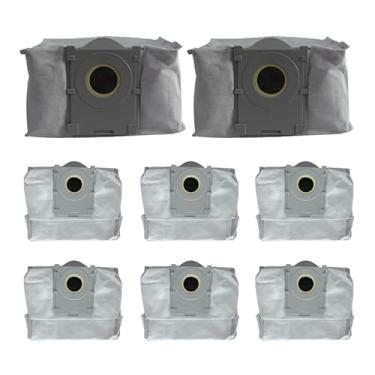 Imagem de Sacos de pó X8 compatíveis com ECOVACS DEEBOT X8 Pro Omni/X9 Pro Omni/T50 Pro Omni/T50 Max Pro Omni/T80 Omni/Yeedi S14 Plus Robot Aspirador, 4 camadas de filtragem eficaz (8 peças)