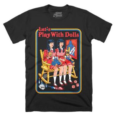 Imagem de Camiseta ROCKINSTONE Let's Play With Dolls Halloween 2025