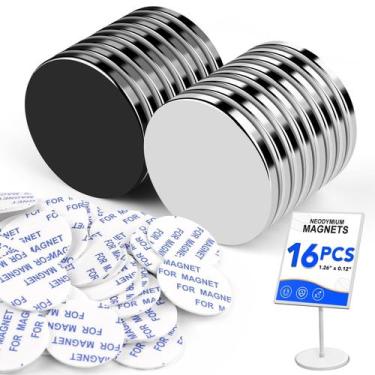 Imagem de Magnet LOVIMAG Strong Neodymium 32 mm x 3 mm, pacote com 16 unidades p