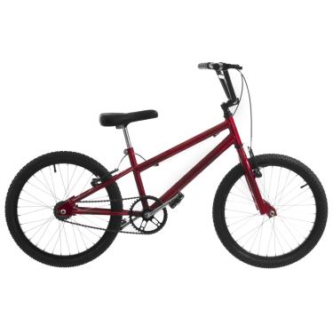 Imagem de Bicicleta de Passeio Ultra Bikes Esporte Rebaixada Garfo Reforçado Aro 20 Freio V-Brake Infantil Juvenil Vermelho