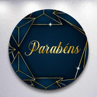 Imagem de Decoração Feminina festa com painel redondo capa Para Aniversarios tam