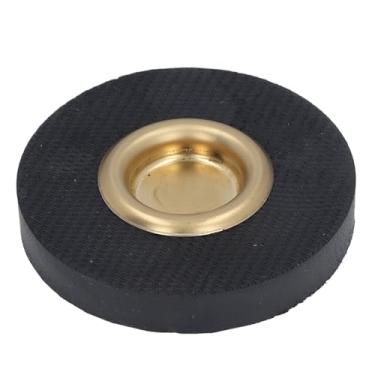 Imagem de Almofada antiderrapante para violoncelo, fixação segura, latão, borracha, redondo, proteção para o chão, suporte de descanso para músicos de prática de performance