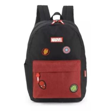 Imagem de Mochila Costas Marvel Heróis Escolar Juvenil Luxcel-Unissex