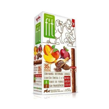 Imagem de Petisco Fit para Cães Sabor Manga, Beterraba e Linhaça - Spin Pet - 50