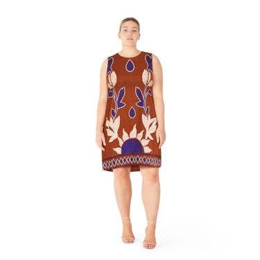 Imagem de City Chic Vestido feminino plus size - estampa Luna, Estampa de posicionamento, 52