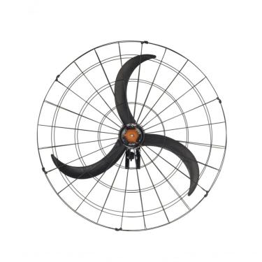 Imagem de Ventilador De Parede Industrial 1 Metro Oscilante Trifásico 370w Preto Goar V100osc V100not - Bivolt