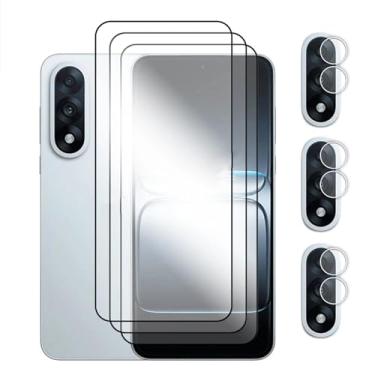 Imagem de Para OnePlus Nord 5 5G, vidro temperado 6in1 2.5D Full Cover Screen Protetor de Filme