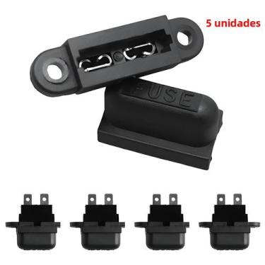 Imagem de Porta-fusíveis de fio para carro, fusível de lâmina padrão em linha - 