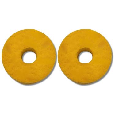 Imagem de Kit 2 Feltro Amarelo Estante Prato Bateria Liverpool