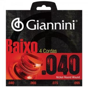 Imagem de Encordoamento para Contrabaixo Geebrl 0.40 Giannini