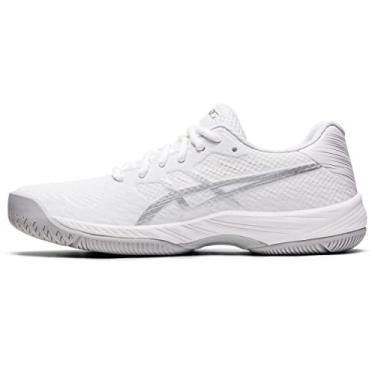 Imagem de ASICS Tênis feminino Gel-Game 9, 39, branco/prata pura