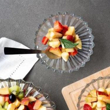 Imagem de Conjunto de 4 Tigela de Vidro p/ Sobremesa 340ML Açaí Sorvete - EM CAS