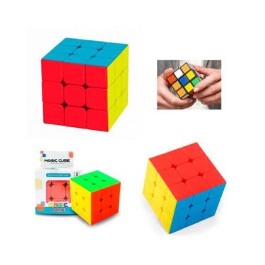 Imagem de Cubo Mágico Profissional 3x3x3 Original Brinquedo Infantil - Magic Cub