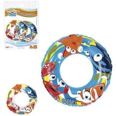 Imagem de Boia Inflável Redonda 50Cm Com Estampa - Wellmix