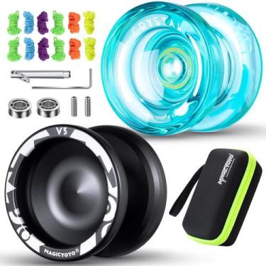 Imagem de Yoyo MAGICYOYO V3 Metal + K2 Plastic para crianças com estojo e cordõe