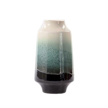 Imagem de Vaso Zen chinês vaso de cerâmica ornamento sala de estar TV armário entrada decoração casa arranjador de flores decoração vasos de flores (C)