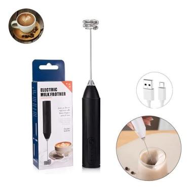 Imagem de Mixer Portátil Recarregável Usb Batedor Fuê Aço Inox FRG0295 Frigopro