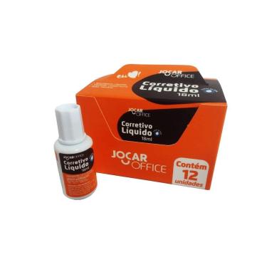 Imagem de 12 Corretivo Líquido 18Ml Jocar Office