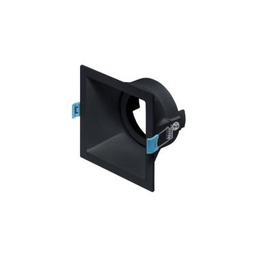 Imagem de Spot De Embutir Recuado Stella Square Ar70 Gu10 Quadrado Bivolt Preto