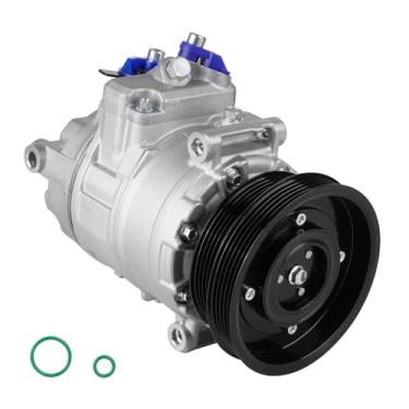 Imagem de Compressor de ar condicionado AC com embreagem para Volkswagen Jetta 2,5l 2005-2014, para Passat 2.5 12-15, para Beetle 2.0l 2.5l 06-17, para Rabbit 06-09, para Golf 10-14, para Audi TT RS Quattro