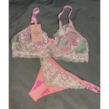 Imagem de Conjunto Pacífica rendado tamanho M G.