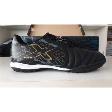 Imagem de Chuteira OXN Aragon 2 Society, Dourado, Grafite, Preto, 39