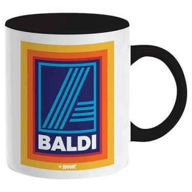 Imagem de Caneca de café cerâmica Funny BALDI Bald Design com pente 350ml - yiwe