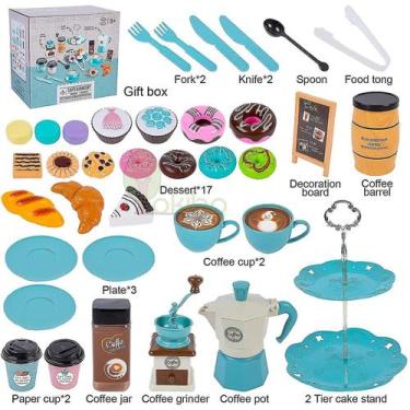Imagem de Conjunto de brinquedos para máquinas de café infantis Kitche - Gloome 