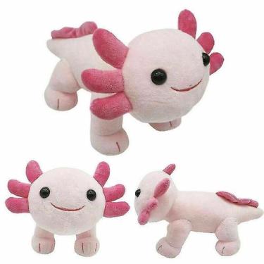 Imagem de Boneca de pelúcia Build A Bear Axolotl 27 cm para crianças e fãs - Glo