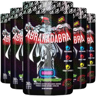 Imagem de Kit 5 Pré-treino Abrakadabra Magic Extremo 360g Maxeffect Pharma