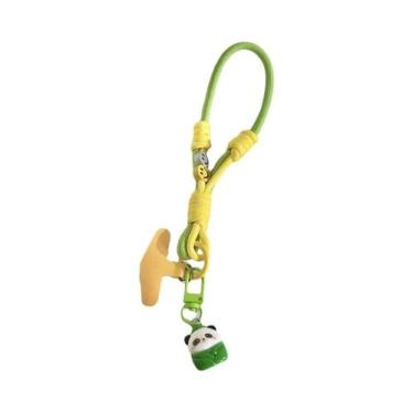 Imagem de Capa De Celular Panda Charm Com Cordão, Chaveiro Para Carro, Acessório