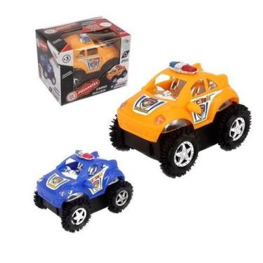 Imagem de Carro de brinquedo possantes carro maluco bate volta policia  TOP-133 