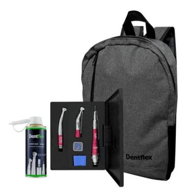 Imagem de Kit Acadêmico Completo Intra Prime Air Led Rosa Dentflex