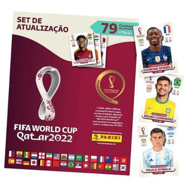 Imagem de Pacote de Figurinhas Fifa World Cup Qatar 2022 80 Figurinhas - Panini