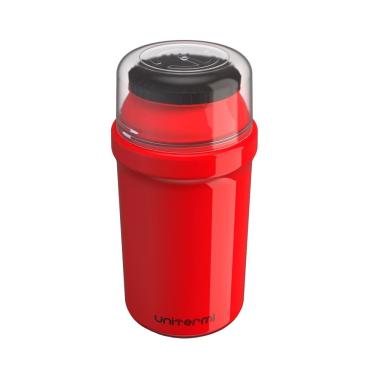 Imagem de Garrafa Infantil Fano Kids 300ML com Ampola Plástico Antivazamento para Uso Diário Vermelho Unitermi