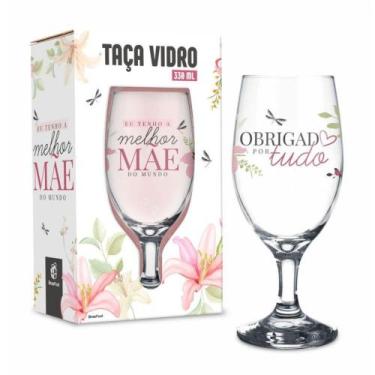 Imagem de Taça Windsor - Melhor Mãe do Mundo - 330ml - Brasfoot