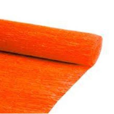 Imagem de Crepom Super Crepe 48cmx2,5m VMP, Laranja