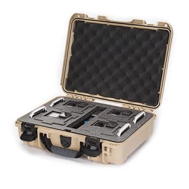 Imagem de Nanuk Capa rígida à prova d'água 910 com inserção de espuma para quatro GoPro Hero 9 e 10 - Tan (910-4GOPH90)