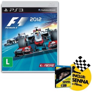 Imagem de Jogo Mídia Física F1 2012 + Senna O Filme Lacrado - PS4