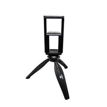 Imagem de Greika WT-04, Mini Tripé com 2 Adaptadores Para Smartphone, Preto