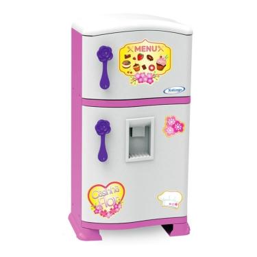 Imagem de Geladeira Infantil Refrigerador Pop Casinha Flor - Xalingo
