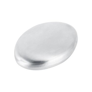 Imagem de Sabonete de Aço Inoxidável, Sabonete de Barra de Aço Inoxidável, Absorvente de Odor de Aço Inoxidável, Dispositivo de Remoção de Alho de Cozinha Mágica Ferramentas Úteis Desodorizadoras de Aço Inoxidável