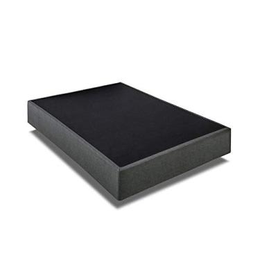 Imagem de Box Casal Sommier 138X188X25 Linho Cinza Pé invisível