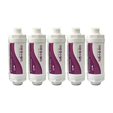 Imagem de Conjunto de substituição de filtro de resina de íon Bidê de 5 peças, 15 mm para assentos de vaso sanitário BRONDELL Swash Bidet SWF44