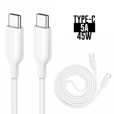 Imagem de Cabo Usb Tipo C Duas Pontas Turbo Samsung A71 A80 One Hyper