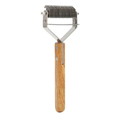 Imagem de Escova de depilação para animais de estimação, escova de massagem para remover nós, circulação sanguínea segura, escova para cães de pêlo comprido